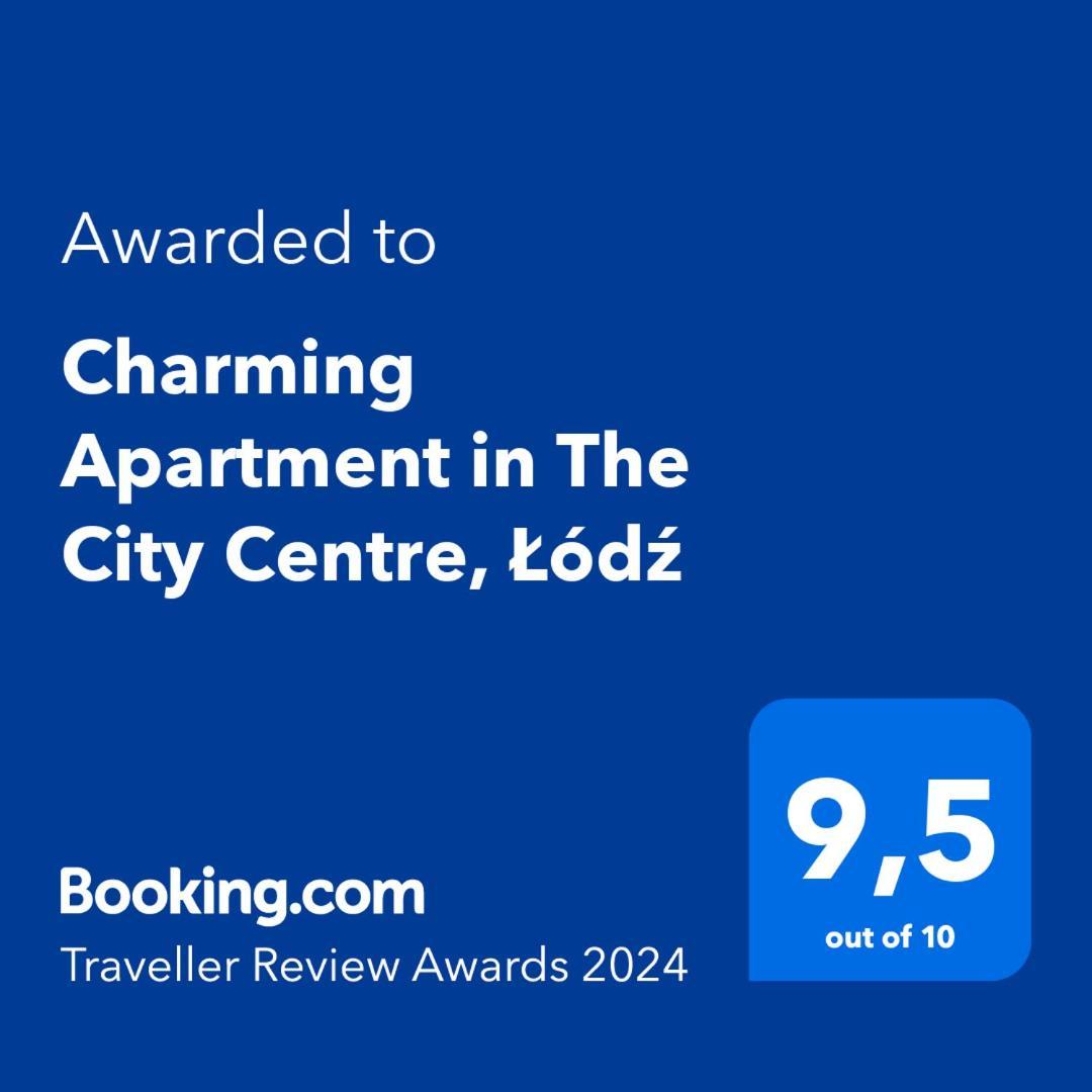 Charming Apartment In The City Centre, Lodz 외부 사진